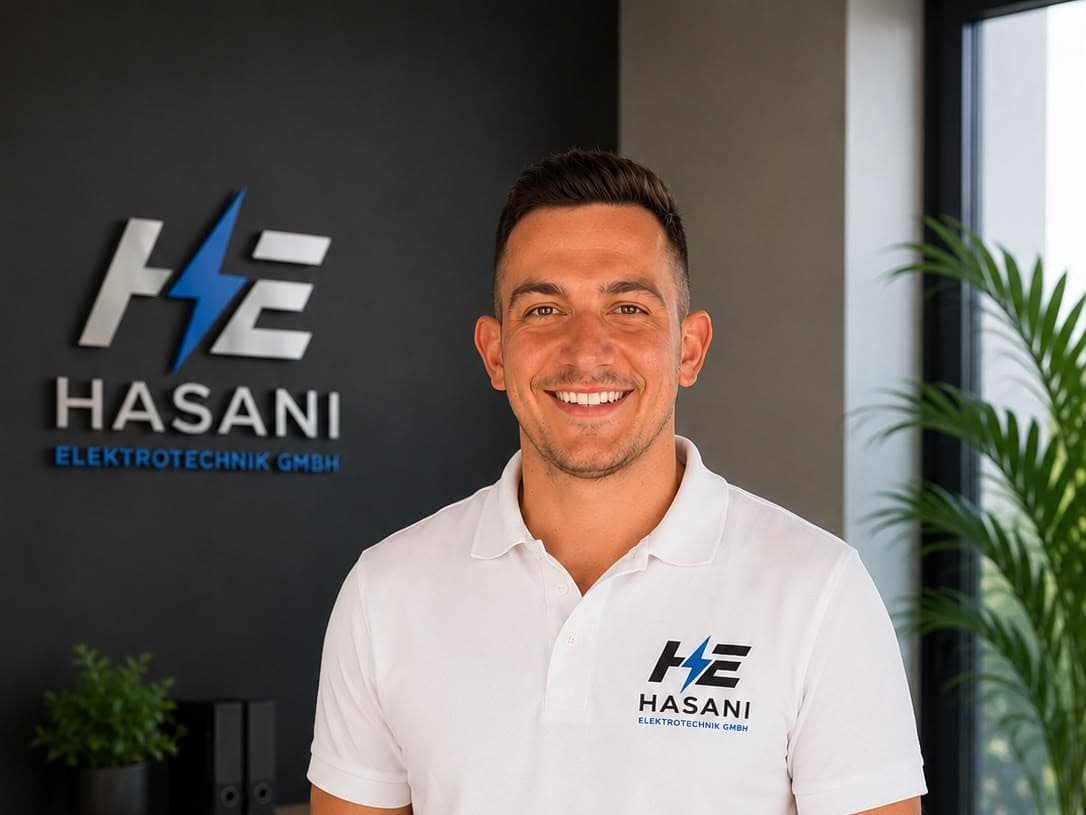 Florian Hasani, Geschäftsführer der Hasani Elektrotechnik GmbH